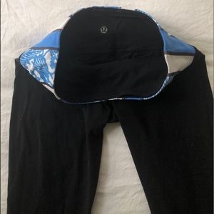 Reversible cropping lulu leggings